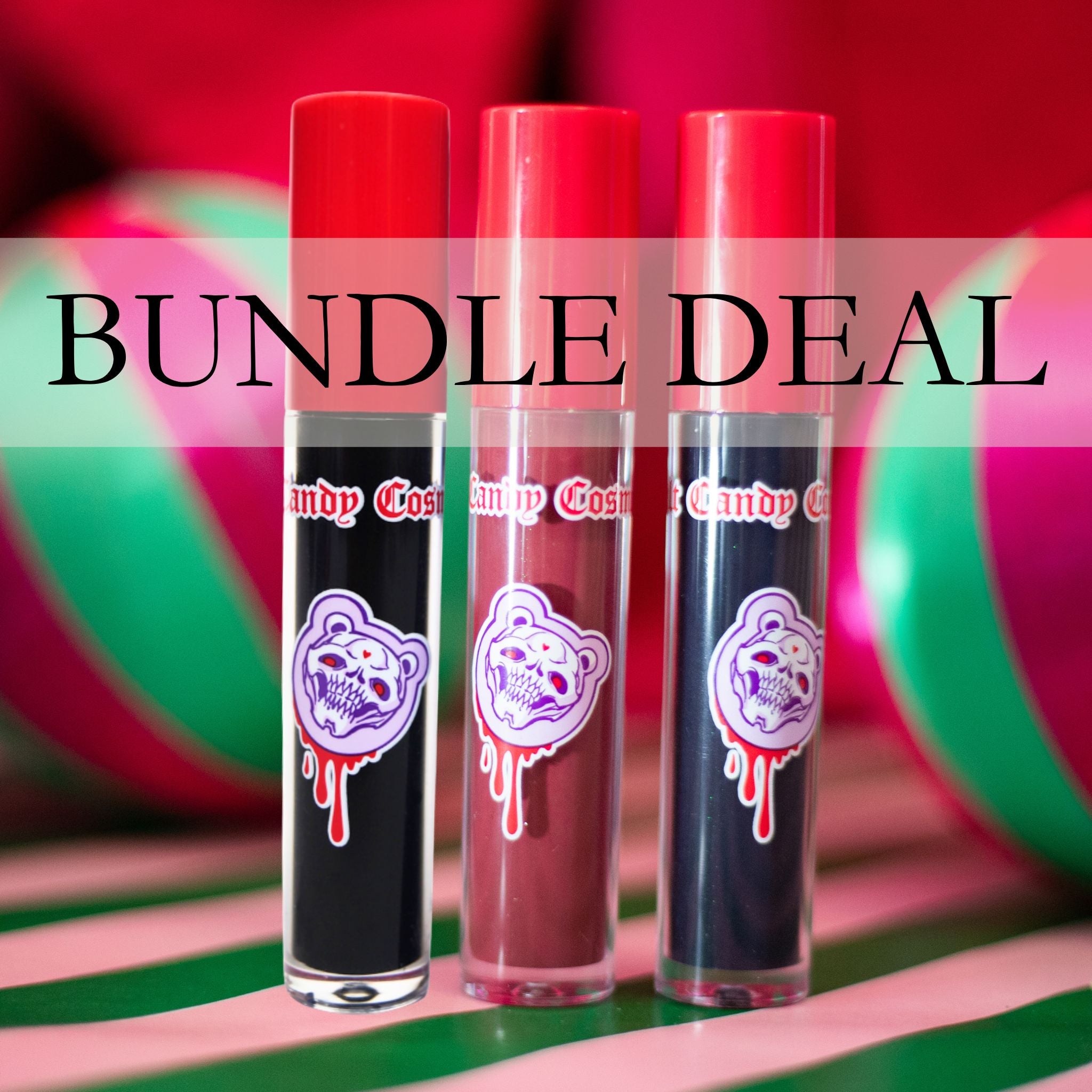 Vegan lipstick bundle - SINISTER SWEET