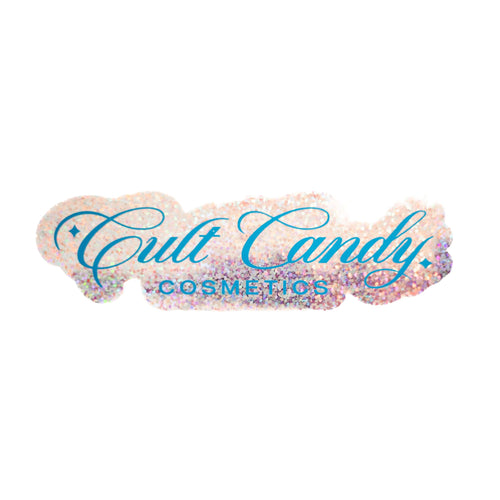 Cult Candy Sparkle Sticker -  Blue