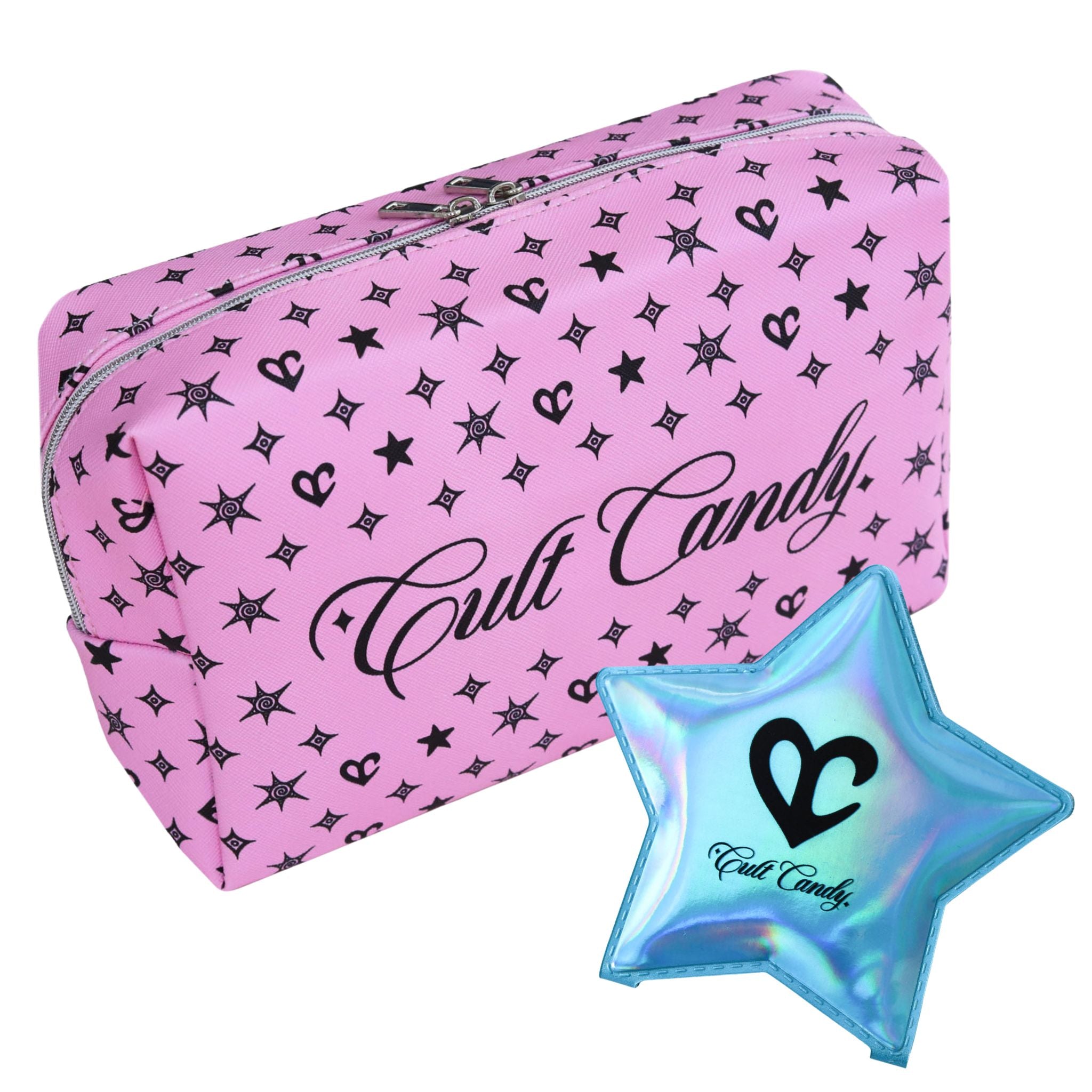 Makeup Bag & Mirror Bundle!
