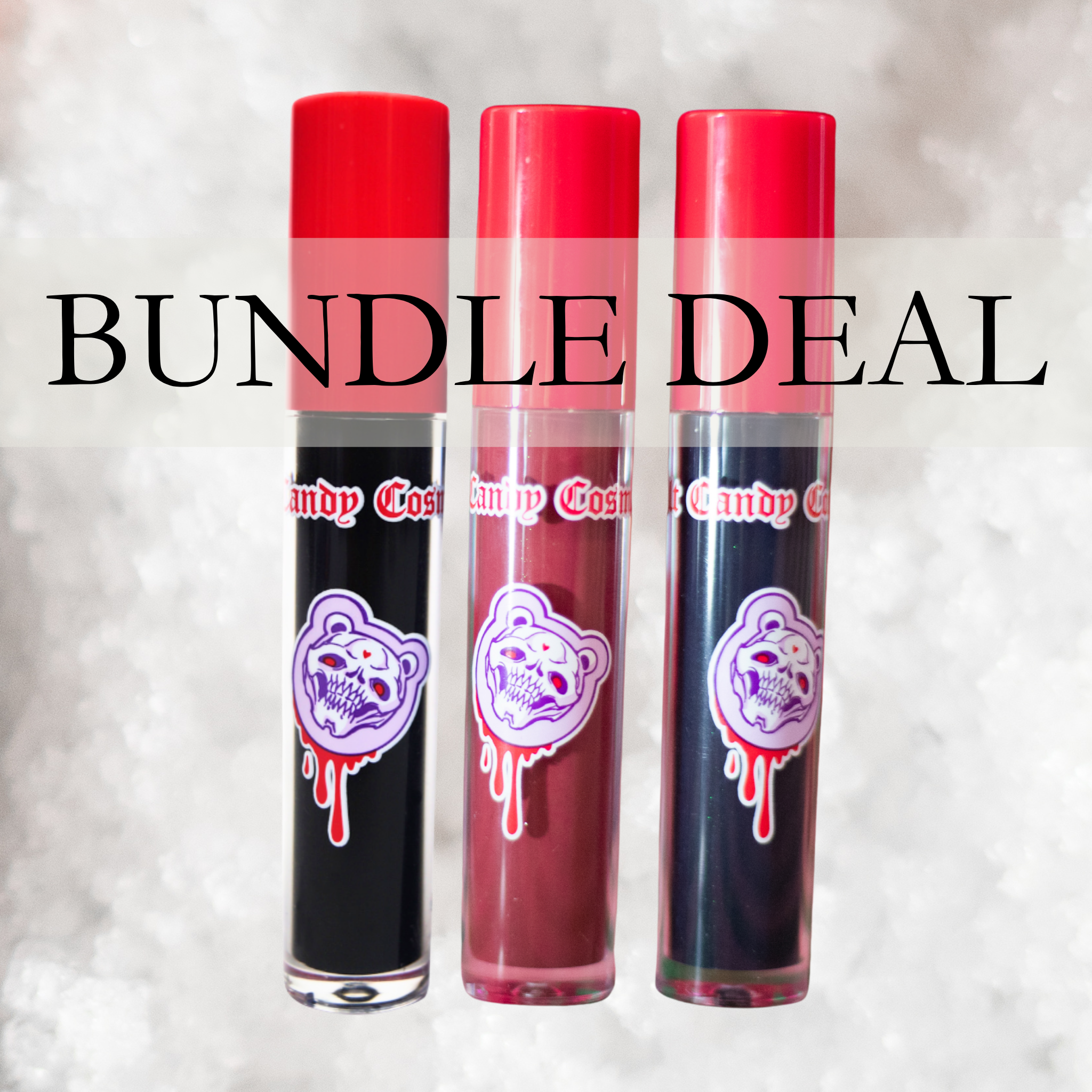 Vegan lipstick bundle - SINISTER SWEET