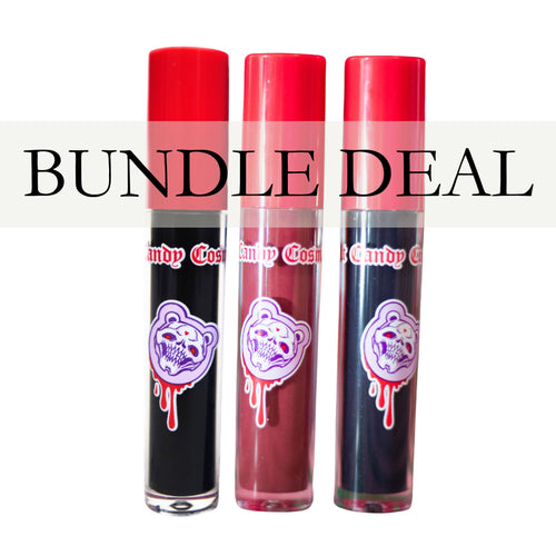 Vegan lipstick bundle - SINISTER SWEET
