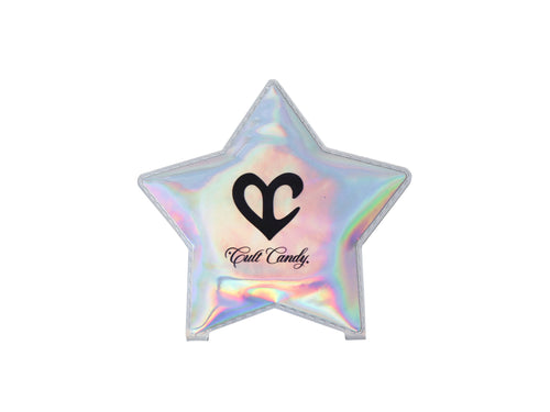 Pocket Mirror - Holographic Silver